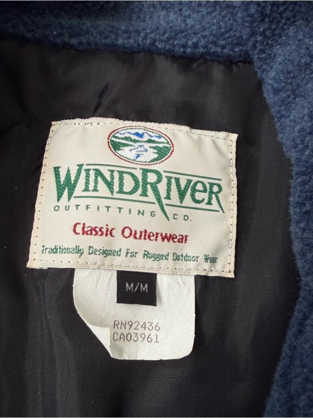 Vintage Windriver Men’s Reindeer Print Western Fleece Jacket | Size M - Picture 4 of 7